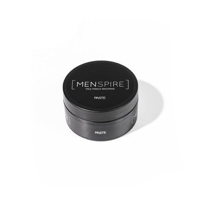 Паста для стилізації волосся Menspire Paste Hair Styling Wax Matte Black 100ml MENPAS100MB фото