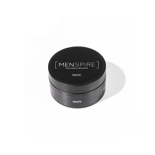 Паста для стилізації Menspire - Paste Hair Styling Wax 100ml Matte Black MENPAS100MB фото