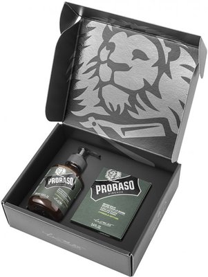 Набор для бороды Proraso Duo Pack Beard Balm + Shampoo Cypress & Vetyver 400737 фото