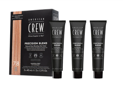 Система маскировки волос уровень 7-8 American Crew Precision Blend LIGHT 3 X 40 мл 24832 фото