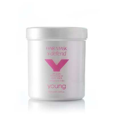 Маска для волосся YOUNG Y-DEFEND HAIR MASK POST COLOR ANTI FADE Quinoa & UV filter 1000ML 0716 фото