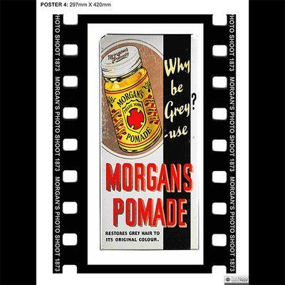 Постер для барбершопу Morgans Poster Small(Новинка) POSTER SMALL фото