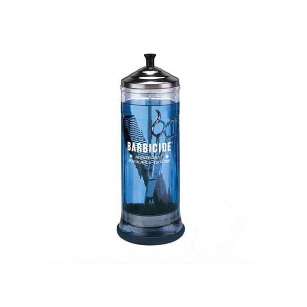 Стеклянный контейнер для стерилизации (Большой) BARBICIDE Jar 1100ml 54211 фото