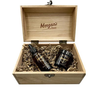 Подарунковий набір преміальний для бороди Morgan's Luxury Beard Chest M312 фото