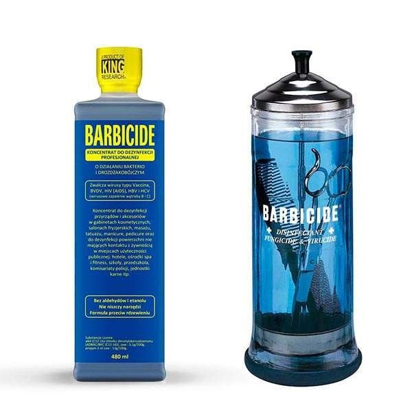 Концентрат для стерилізації інструментів та аксесуарів BARBICIDE Concentrate 480ml  51611 фото