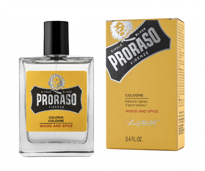 Одеколон Proraso Lotion Wood&Spice 100ml 400770 фото