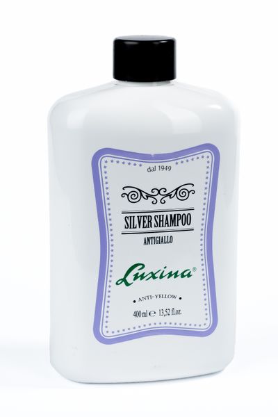 Шампунь з ефектом антижовтизни Luxina SILVER SHAMPOO 400ml 1029 фото