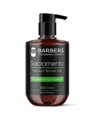 Гель для душу Barbers Sacramento 500ml 735013 фото