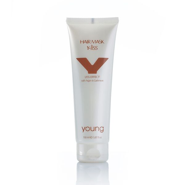 Маска з аргановою олією та кашміром YOUNG Y-LISS HAIR MASK Argan & Cashmere 150ML 0754 фото