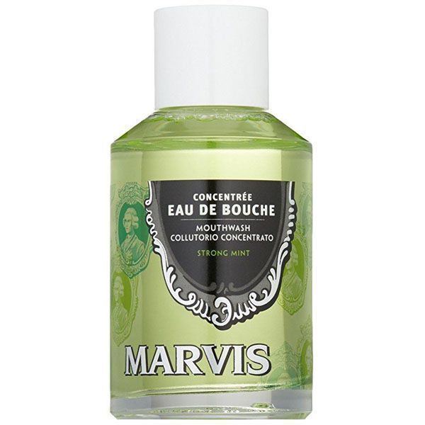 Ополаскиватель для полости рта "Мята" Marvis Eau De Bouche Strong Mint 120ml 411055 фото