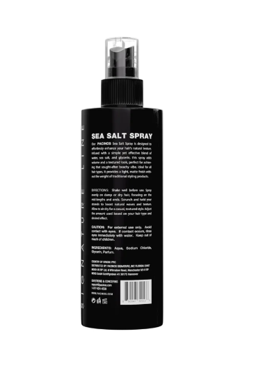 Солевой спрей для текстурирования волос Pacinos Sea Salt Spray 236ml PAC-S-S-S фото