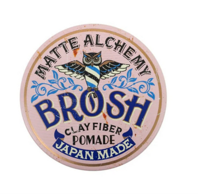 Помада для стилізації BROSH Clay Fiber Pomade  120g BR1006 фото