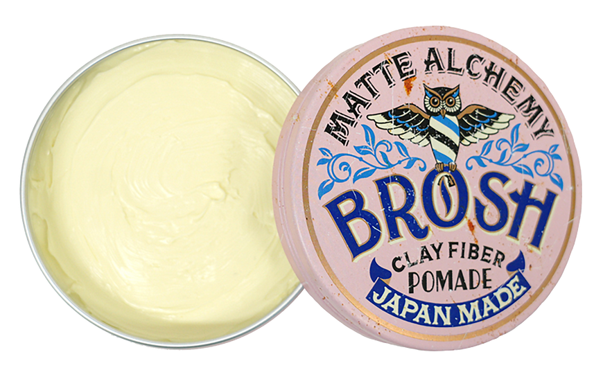 Помада для стилізації BROSH Clay Fiber Pomade  120g BR1006 фото
