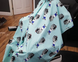 Детский пеньюар Suavecito Mascot Club Kid's Barber Cape Blue B0061NN фото 3