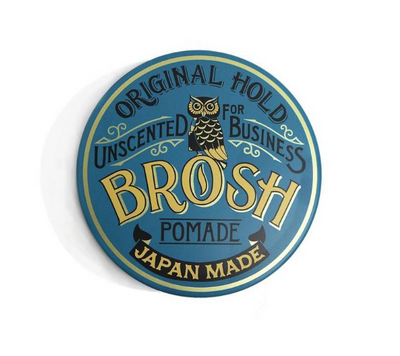Помада для укладки волос без аромата BROSH Pomade Unscented mini 40g BR2002 фото