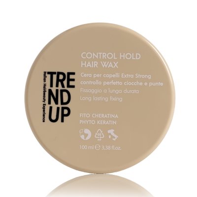 Глянцевий віск для волосся TREND UP CONTROL HOLD HAIR WAX 100ml 0317 фото