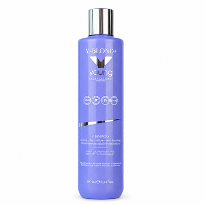 Шампунь проти жовтизни Y BLOND SHAMPOO ILLUMINANTE ANTIGIALLO ANTIROTTURA 300ml 0825 фото