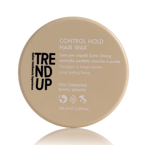 Глянцевый воск для волос TREND UP CONTROL HOLD HAIR WAX 100ml 0317 фото