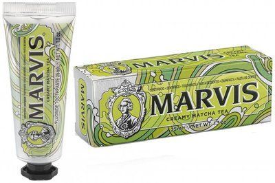 Зубна Паста зі смаком чаю матча Marvis Earl Creamy Matcha Tea 25ml 411235 фото